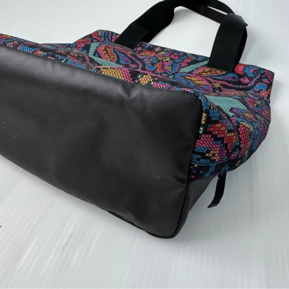 Nike Black Tote with Multicolor Floral Top